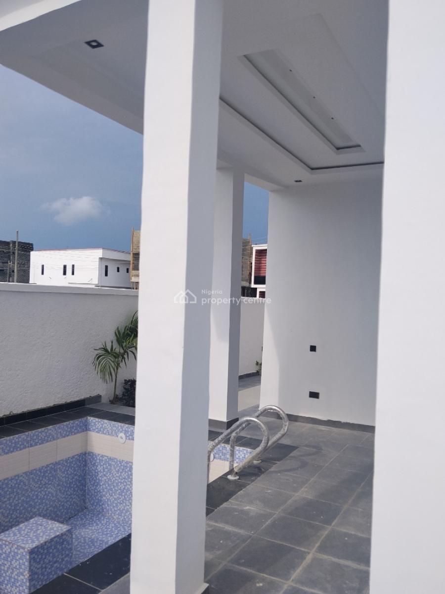 Luxury 5bedroom Fully Detached Duplex with Bq & Swimming Pool, Sangotedo, Sangotedo, Ajah, Lagos, Detached Duplex for Sale