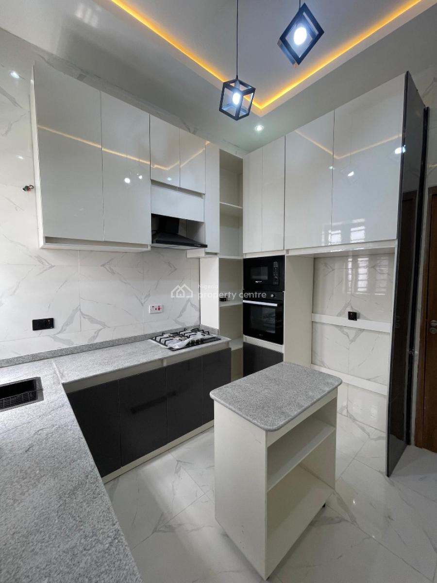 Standard Brand New 3 Bedroom Terrace Duplex Wth Bqin Abraham Adesanya, Located Inside an Estate,clean Road,straight Road to Coastal, Sangotedo, Ajah, Lagos, Terraced Duplex for Rent