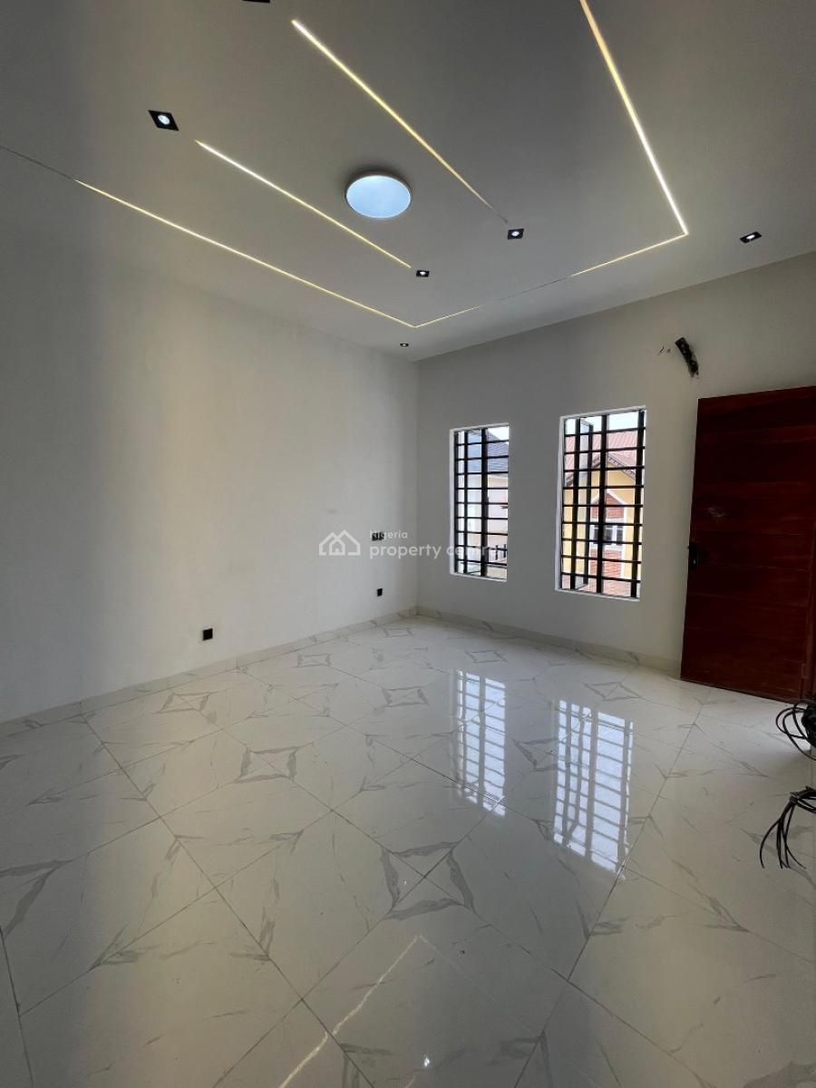 Standard Brand New 3 Bedroom Terrace Duplex Wth Bqin Abraham Adesanya, Located Inside an Estate,clean Road,straight Road to Coastal, Sangotedo, Ajah, Lagos, Terraced Duplex for Rent
