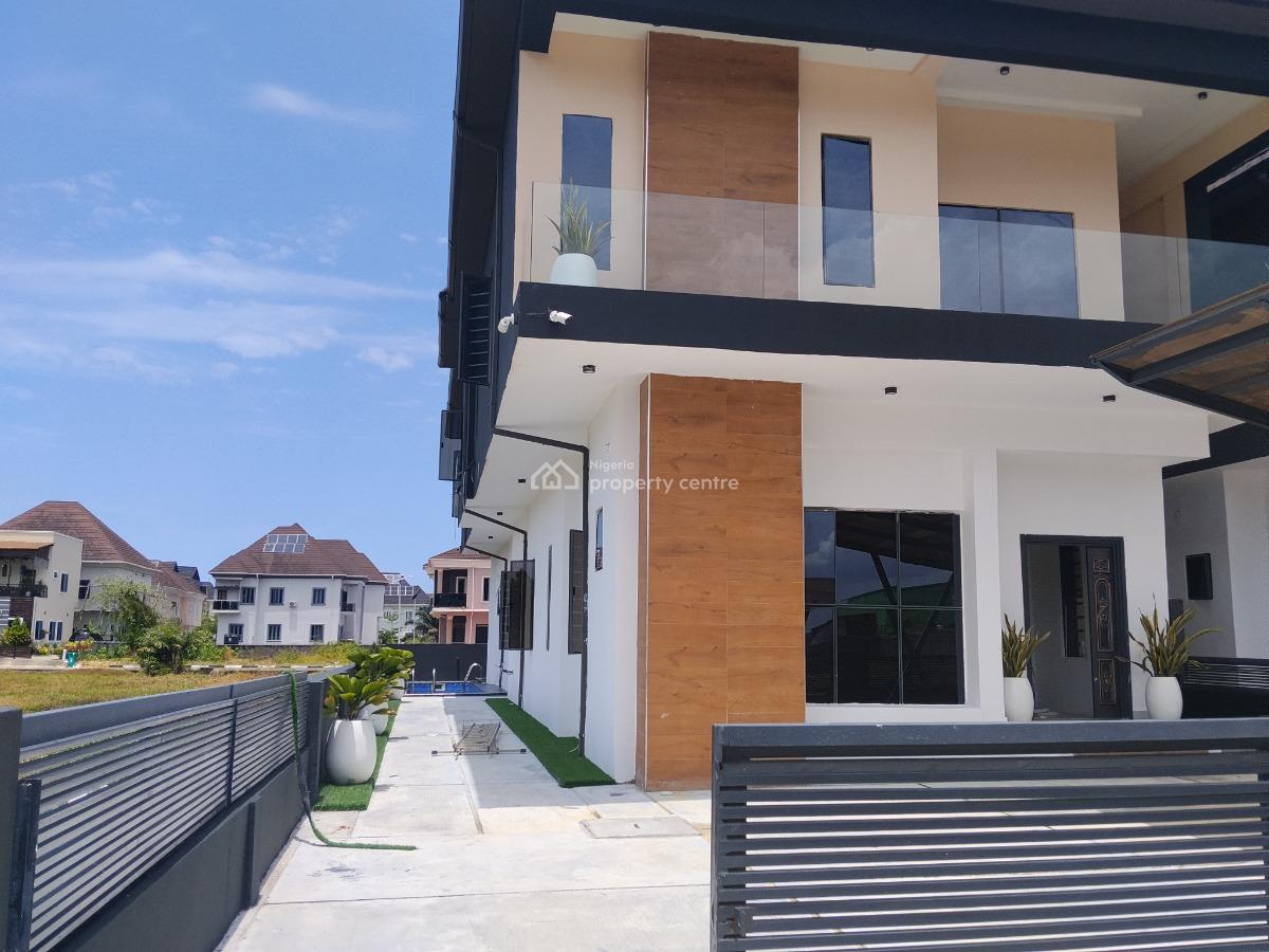 Luxury Built 4bedroom Detached Duplex with Bq & Swimming Pool, Shoprite, Sangotedo, Ajah, Lagos, Detached Duplex for Sale