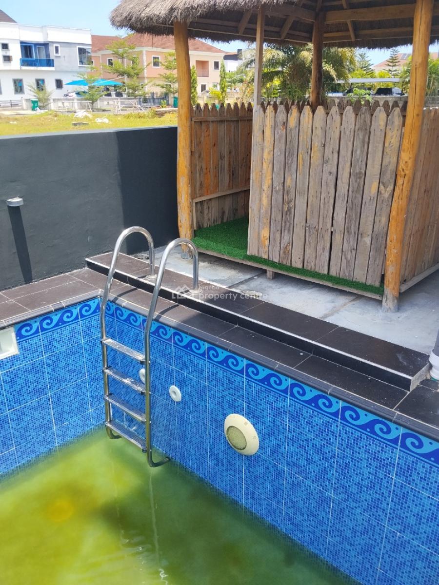 Luxury Built 4bedroom Detached Duplex with Bq & Swimming Pool, Shoprite, Sangotedo, Ajah, Lagos, Detached Duplex for Sale