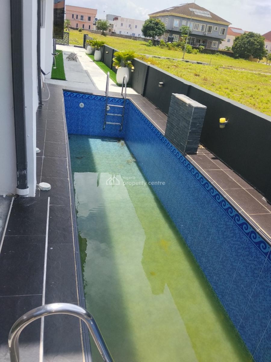 Luxury Built 4bedroom Detached Duplex with Bq & Swimming Pool, Shoprite, Sangotedo, Ajah, Lagos, Detached Duplex for Sale