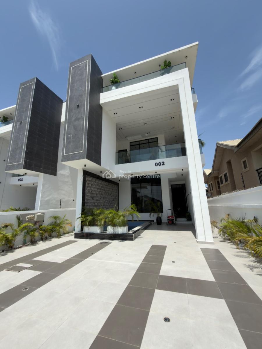 5bedrooms Fully Detached with Pool and Bq, Ikota, Ikota, Lekki, Lagos, Detached Duplex for Sale