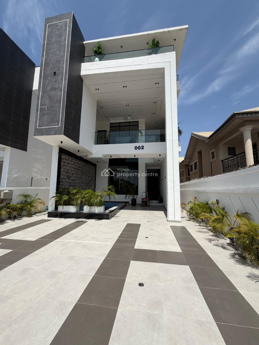 5bedrooms Fully Detached with Pool and Bq, Ikota, Ikota, Lekki, Lagos, Detached Duplex for Sale