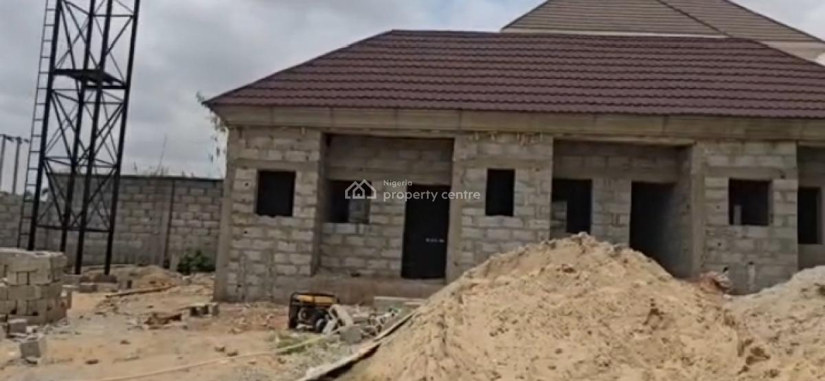 Fully Detached 6 Bedroom Duplex Carcass, Estate Behind Nile Uni, Jabi, Abuja, Detached Duplex for Sale