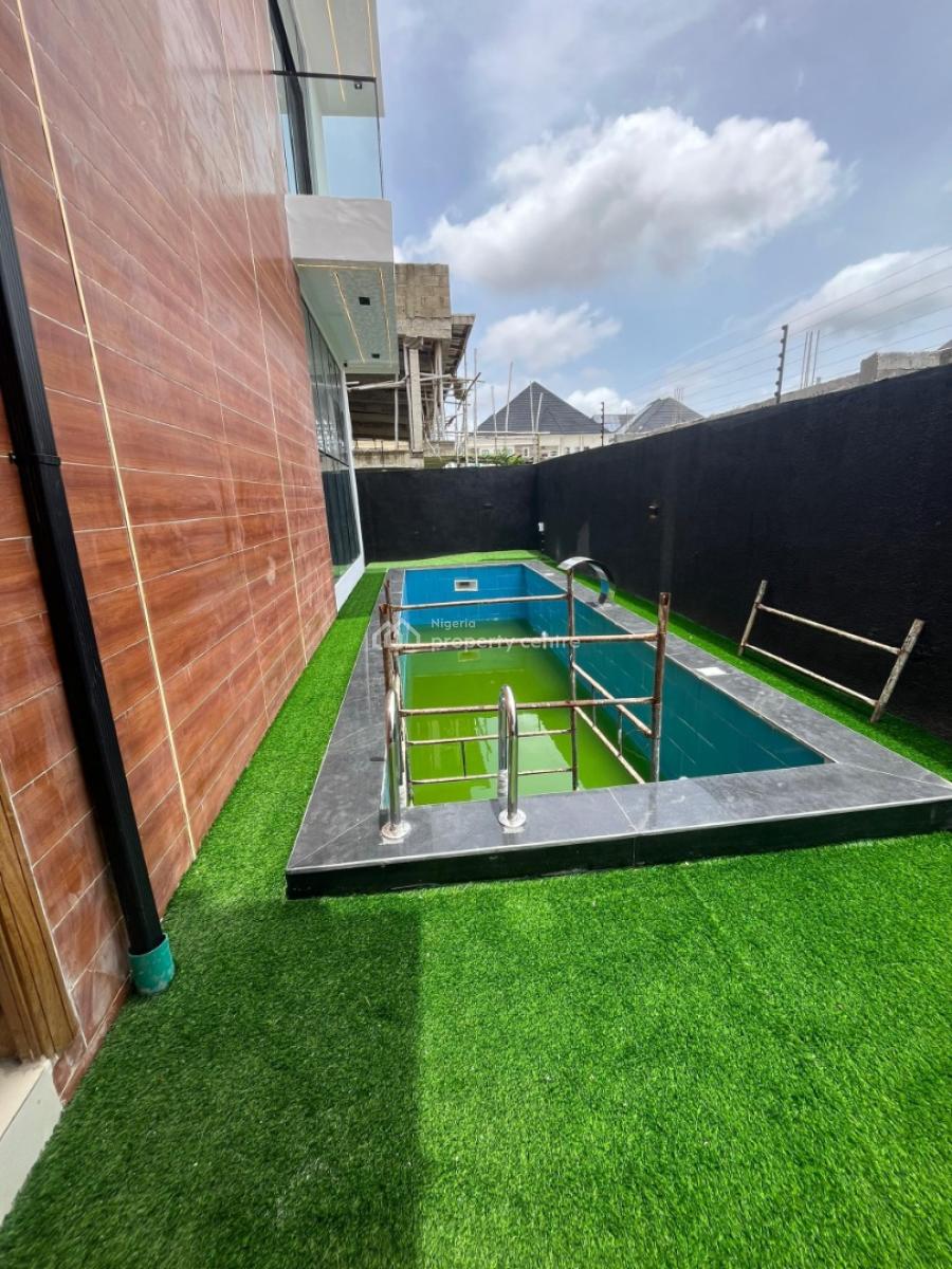 Brand New 5bedroom Luxurious Fully Detached Smart Home with Bq & Pool, Vgc Lekki Lagos, Vgc, Lekki, Lagos, Detached Duplex for Sale