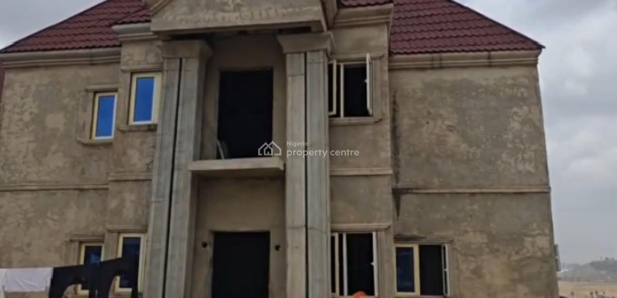 7 Bedroom Fully Detached Duplex Carcass, Behind Coca-cola & Nile Uni, Jabi, Abuja, Detached Duplex for Sale