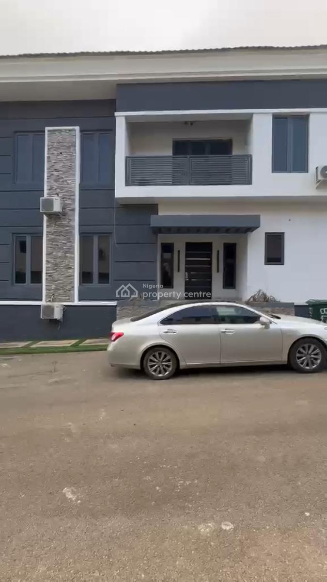 Four Bedrooms Terrace Duplex with Bq., Adjacent Godab, Life Camp, Abuja, Terraced Duplex for Rent