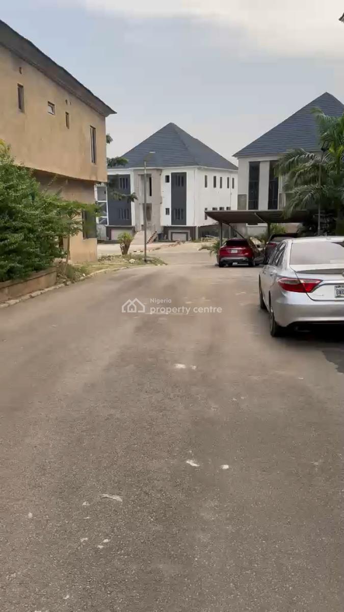 Four Bedrooms Terrace Duplex with Bq., Adjacent Godab, Life Camp, Abuja, Terraced Duplex for Rent