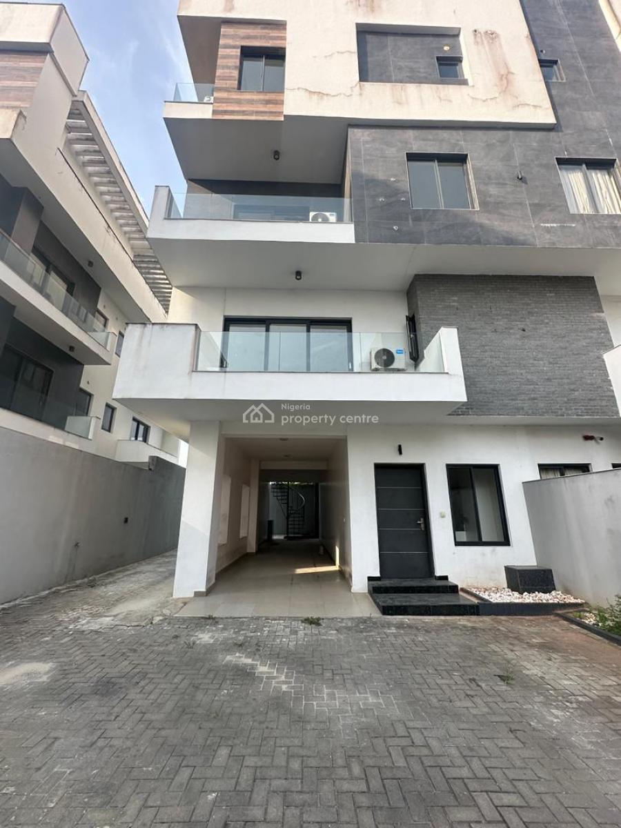 Spacious 5bedroom Semi Detached Duplex with Bq, Banana Island, Ikoyi, Lagos, Detached Duplex for Rent