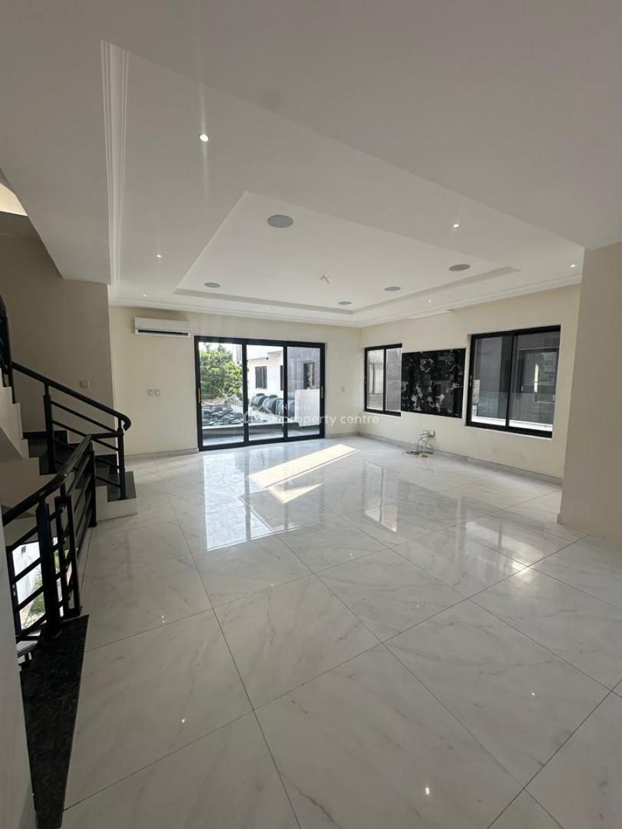 Spacious 5bedroom Semi Detached Duplex with Bq, Banana Island, Ikoyi, Lagos, Detached Duplex for Rent