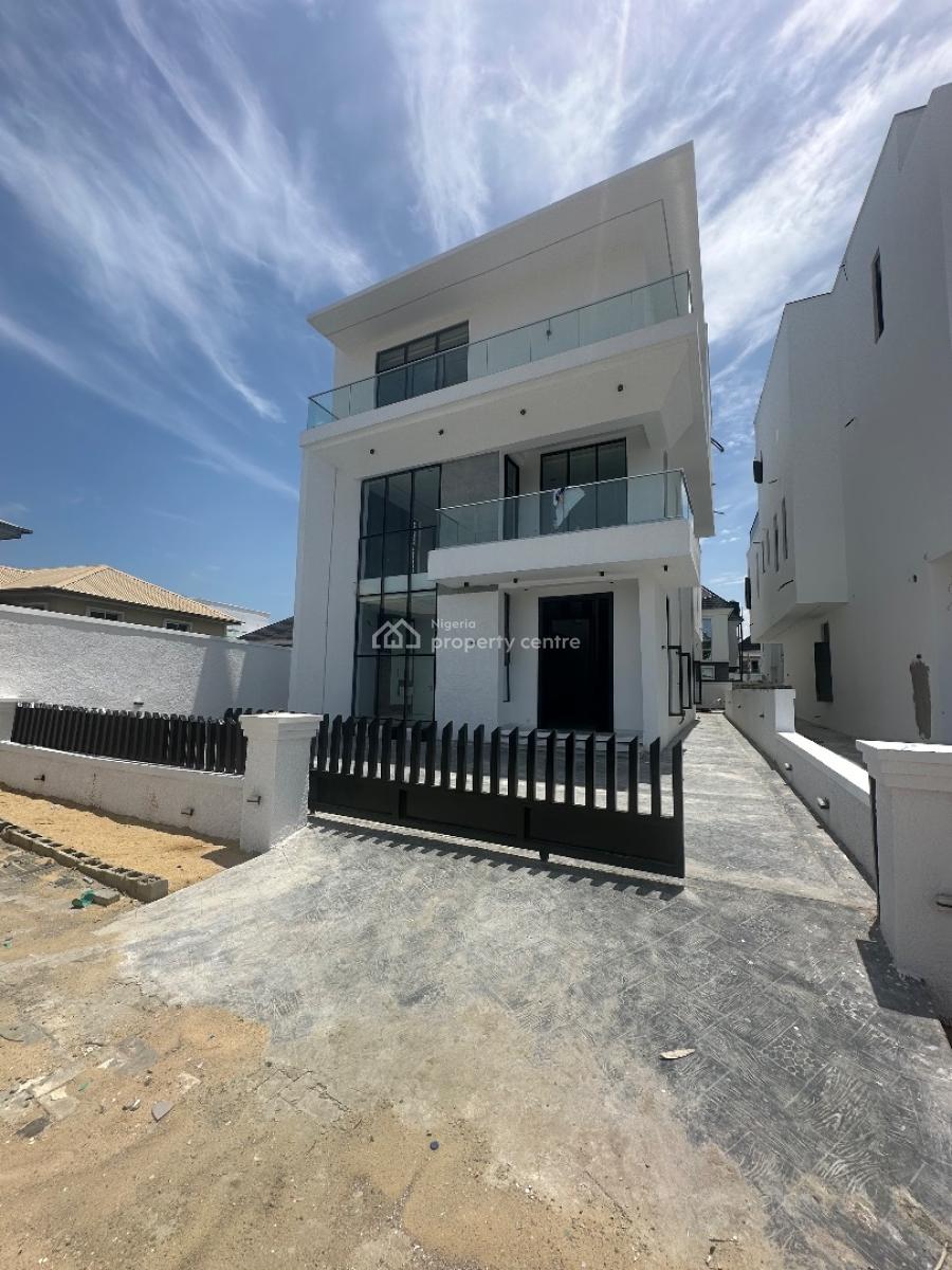Contemporary and Luxury Built 5 Bedroom Detached House with Cinema, Megamound Estate, Lekki Phase 2, Lekki, Lagos, Detached Duplex for Sale