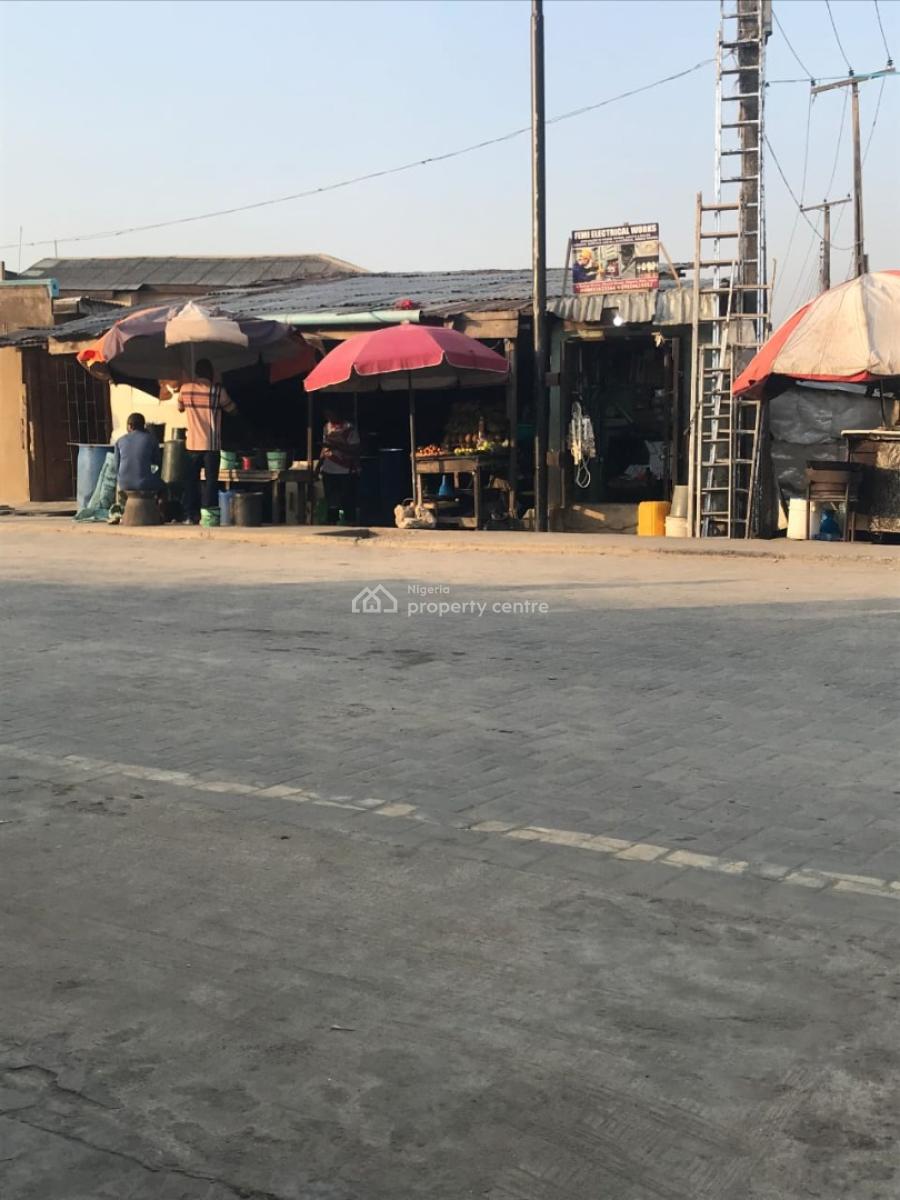 Mixed Used Bungalow on a Half Plot, Church Street, Alapere, Ketu, Lagos, Land for Sale