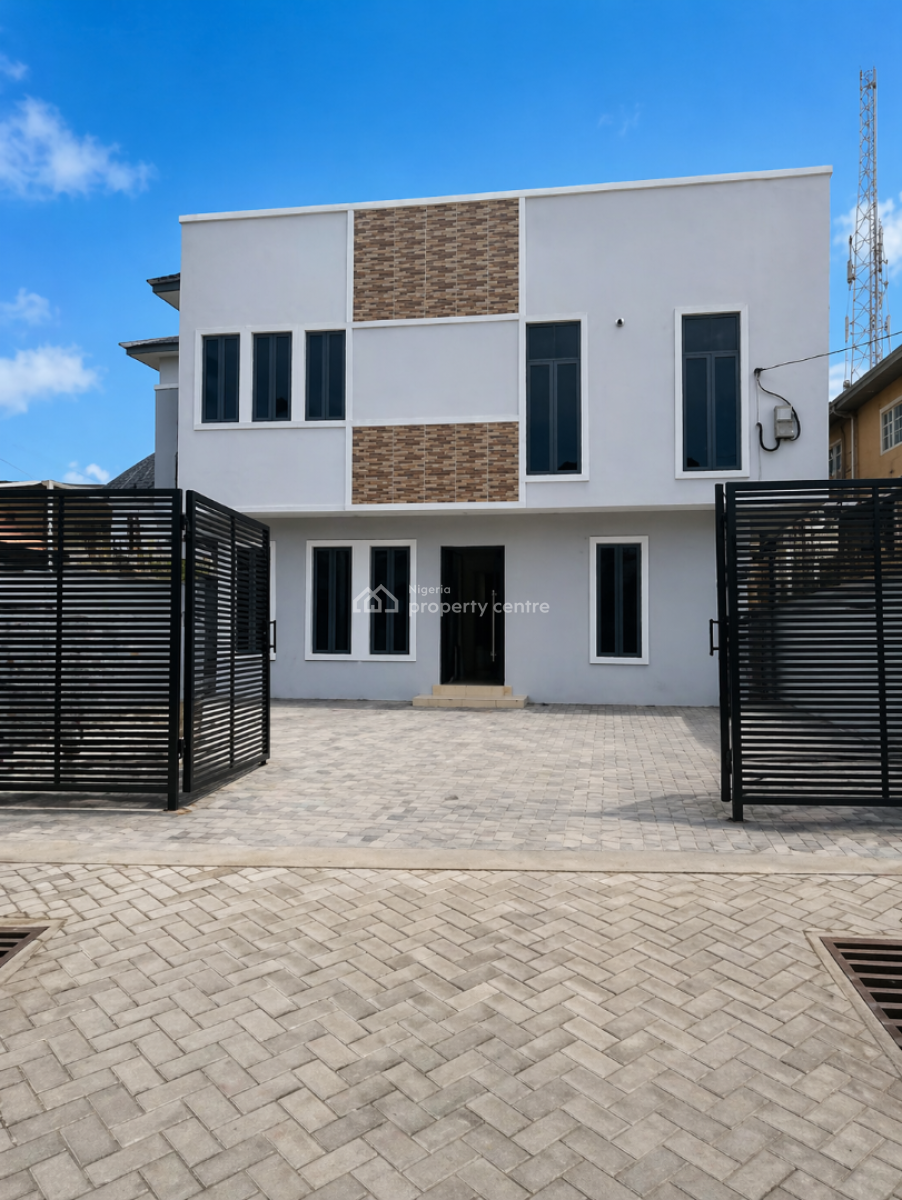 4 Bedroom Duplex with Private Compound with Bq, Gra, Ogudu, Lagos, Detached Duplex for Rent