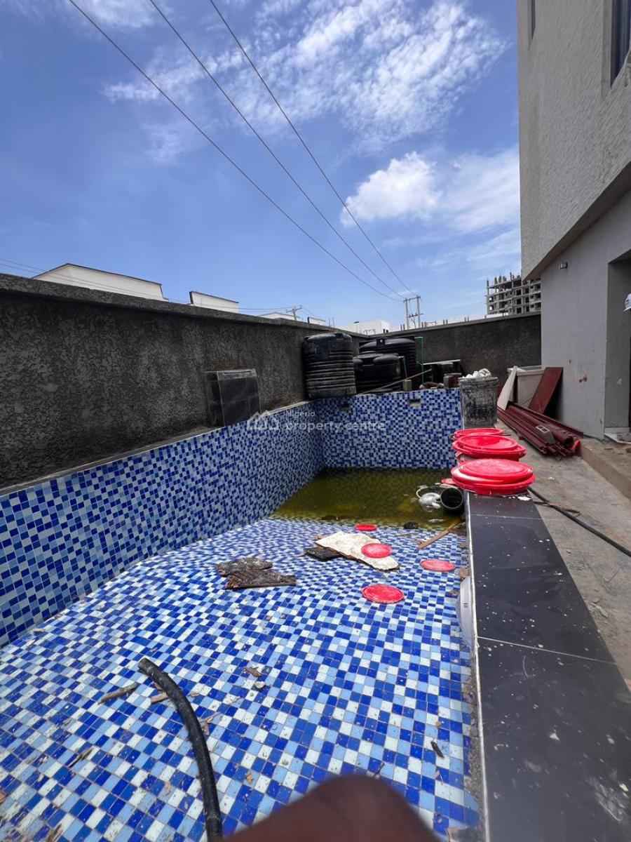 Luxury 4 Bedroom Terrace Duplex House + 1 Bq with Swimming Pool, Luxury 4 Bedroom Terrace Duplex House + 1 Bq with Swimming Pool, Ikate, Lekki, Lagos, Terraced Duplex for Sale