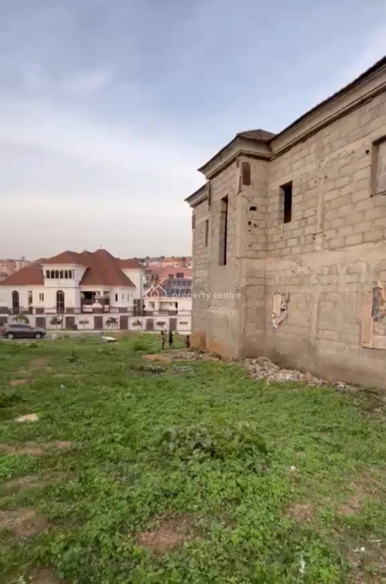 Uncompleted 4 Bedrooms Fully Detached Duplex with Large Compound Space, Naf Valley Estate, Asokoro District, Abuja, Detached Duplex for Sale