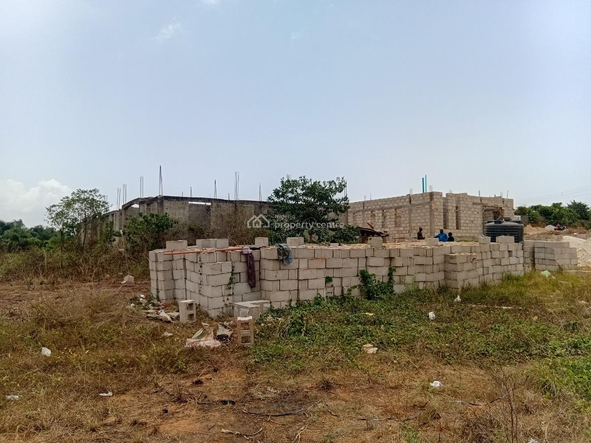 Uncompleted 3 Units of 2 Bed Flats Beside Greatness Garden Sch, Warewa, Besides Greatness Garden School, Banku Mokore Road, Warewa, Berger, Arepo, Ogun, Block of Flats for Sale