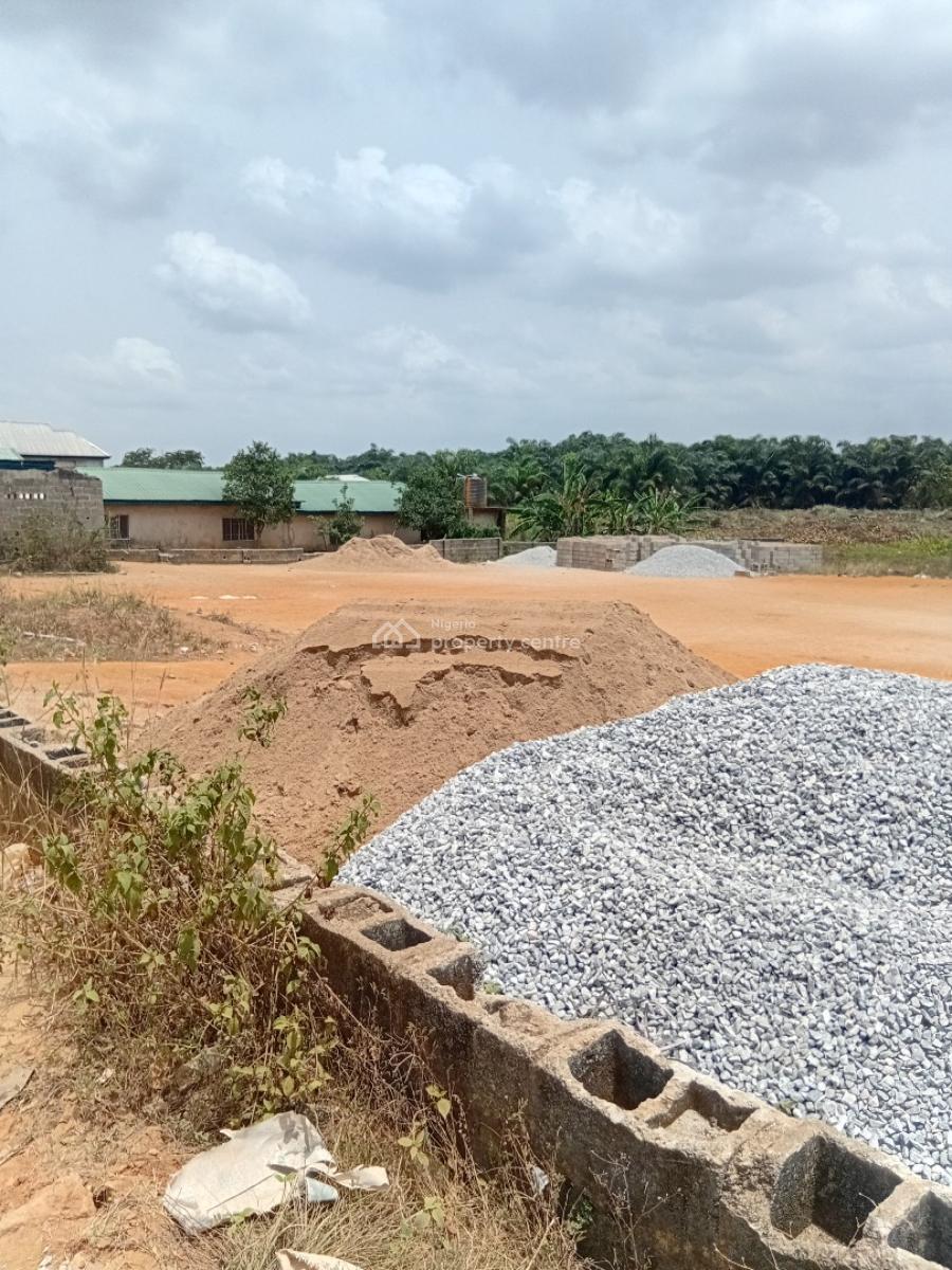 Uncompleted 3 Units of 2 Bed Flats Beside Greatness Garden Sch, Warewa, Besides Greatness Garden School, Banku Mokore Road, Warewa, Berger, Arepo, Ogun, Block of Flats for Sale