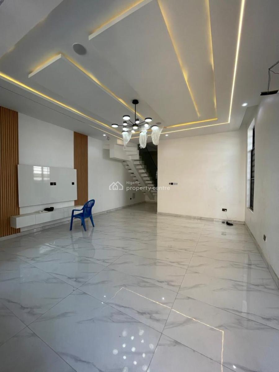 4 Bedroom Semi Detached Duplex with Solar Inverter, Ikota Gra, Ikota, Lekki, Lagos, Semi-detached Duplex for Rent