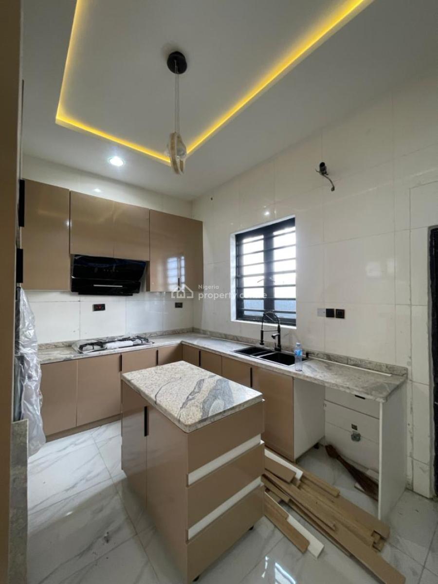 4 Bedroom Semi Detached Duplex with Solar Inverter, Ikota Gra, Ikota, Lekki, Lagos, Semi-detached Duplex for Rent