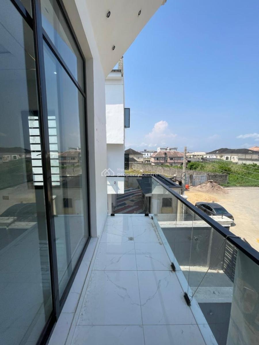 4 Bedroom Semi Detached Duplex with Solar Inverter, Ikota Gra, Ikota, Lekki, Lagos, Semi-detached Duplex for Rent