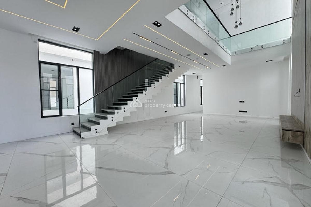 Luxury 5 Bedroom Detached Duplex with Swimming Pool and Bq, Osapa, Lekki, Lagos, Detached Duplex for Sale