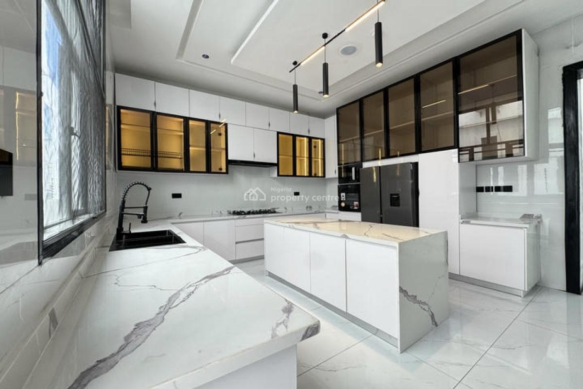 Luxury 5 Bedroom Detached Duplex with Swimming Pool and Bq, Osapa, Lekki, Lagos, Detached Duplex for Sale