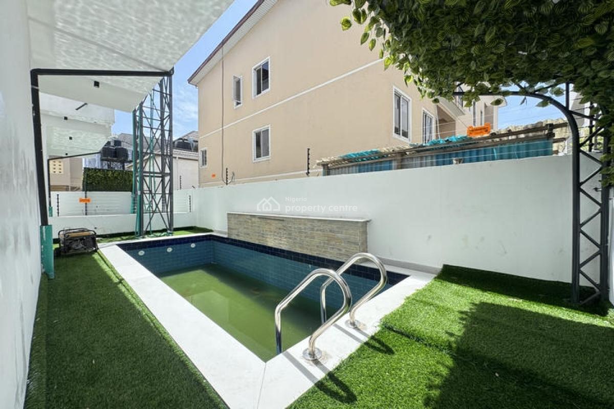 Luxury 5 Bedroom Detached Duplex with Swimming Pool and Bq, Osapa, Lekki, Lagos, Detached Duplex for Sale
