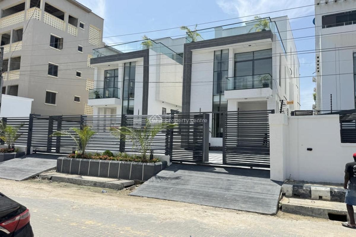 Luxury 5 Bedroom Detached Duplex with Swimming Pool and Bq, Osapa, Lekki, Lagos, Detached Duplex for Sale