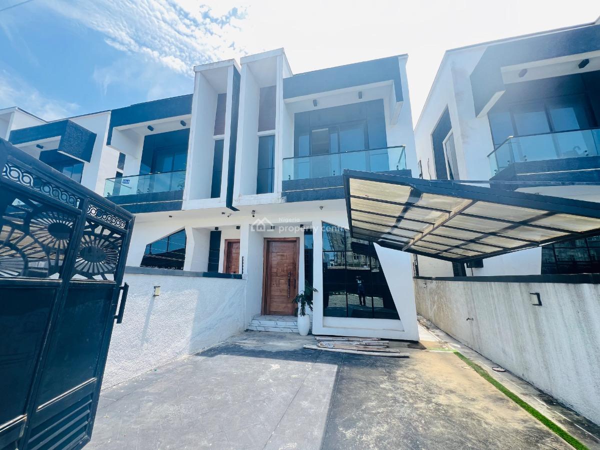 4bedroom Semi Detached Duplex with Bq, Orchid Road, Lekki, Lagos, Semi-detached Duplex for Sale
