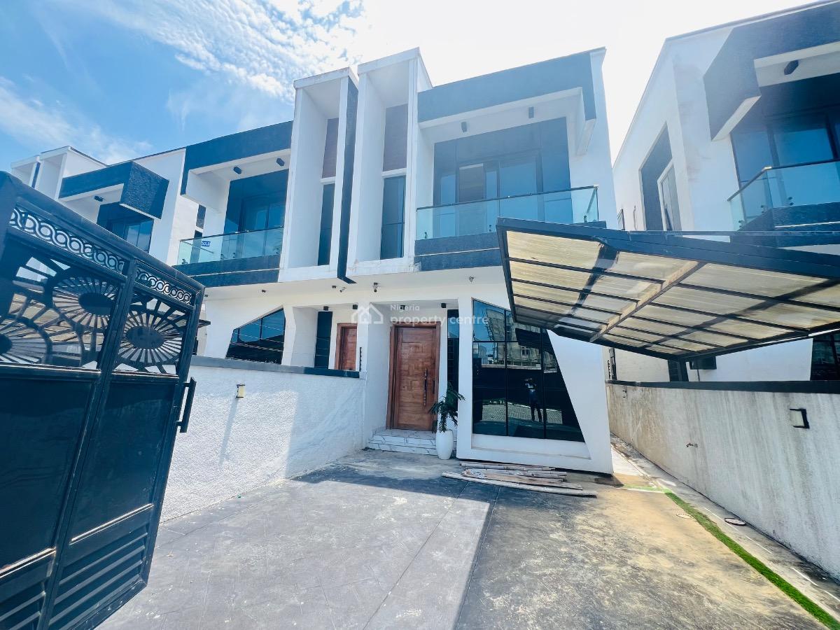 4bedroom Semi Detached Duplex with Bq, Orchid Road, Lekki, Lagos, Semi-detached Duplex for Sale