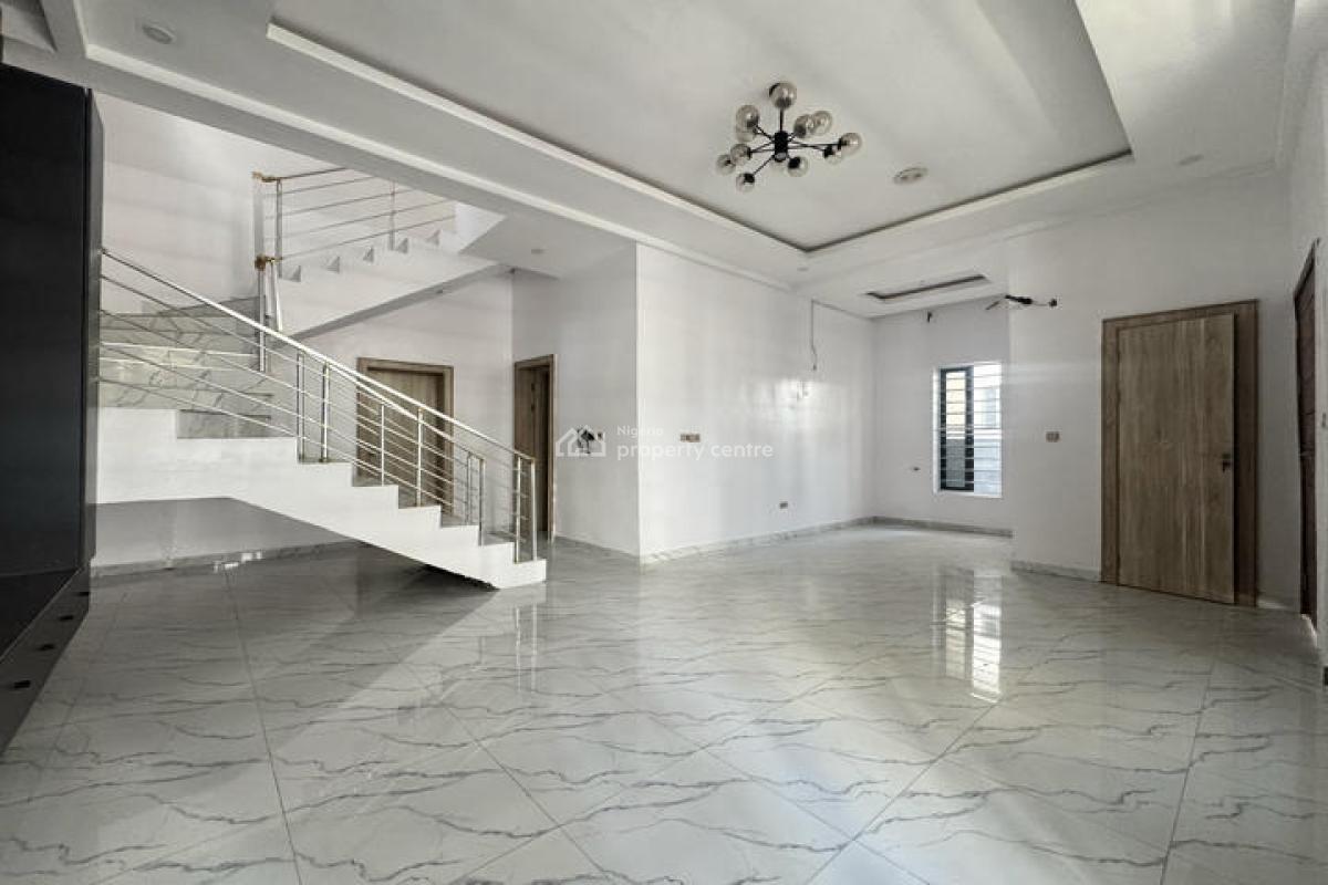 5 Bedroom Detached Duplex with Ensuite Boys Quarter, Chevron, Lekki, Lagos, Detached Duplex for Sale