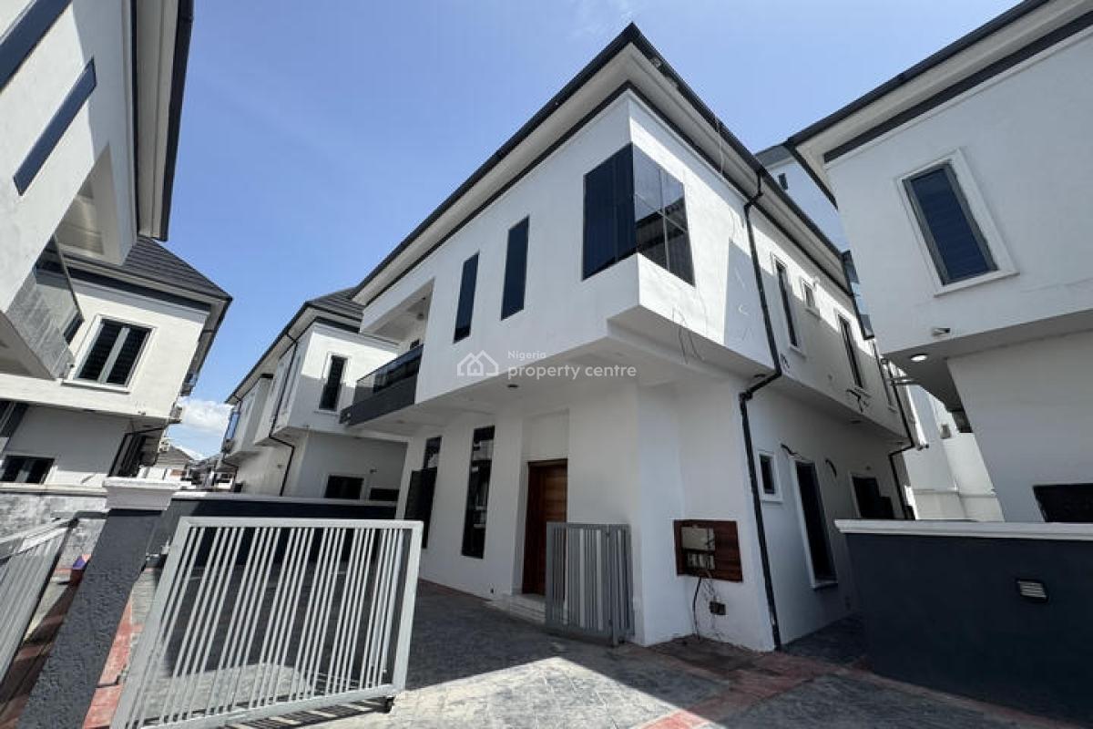 5 Bedroom Detached Duplex with Ensuite Boys Quarter, Chevron, Lekki, Lagos, Detached Duplex for Sale