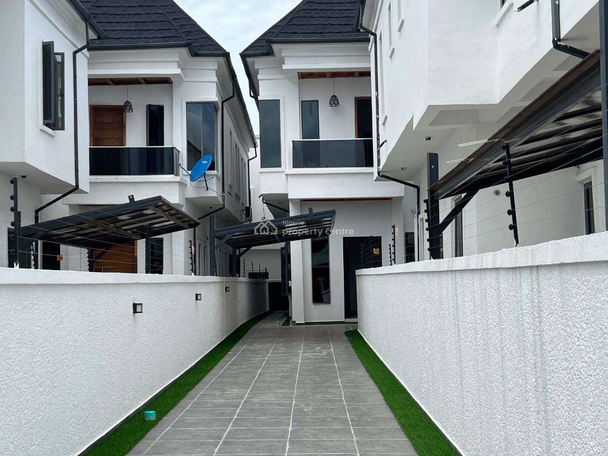 4bedroom Detached Duplex with Bq, Orchid Road, Lekki, Lagos, Semi-detached Duplex for Rent