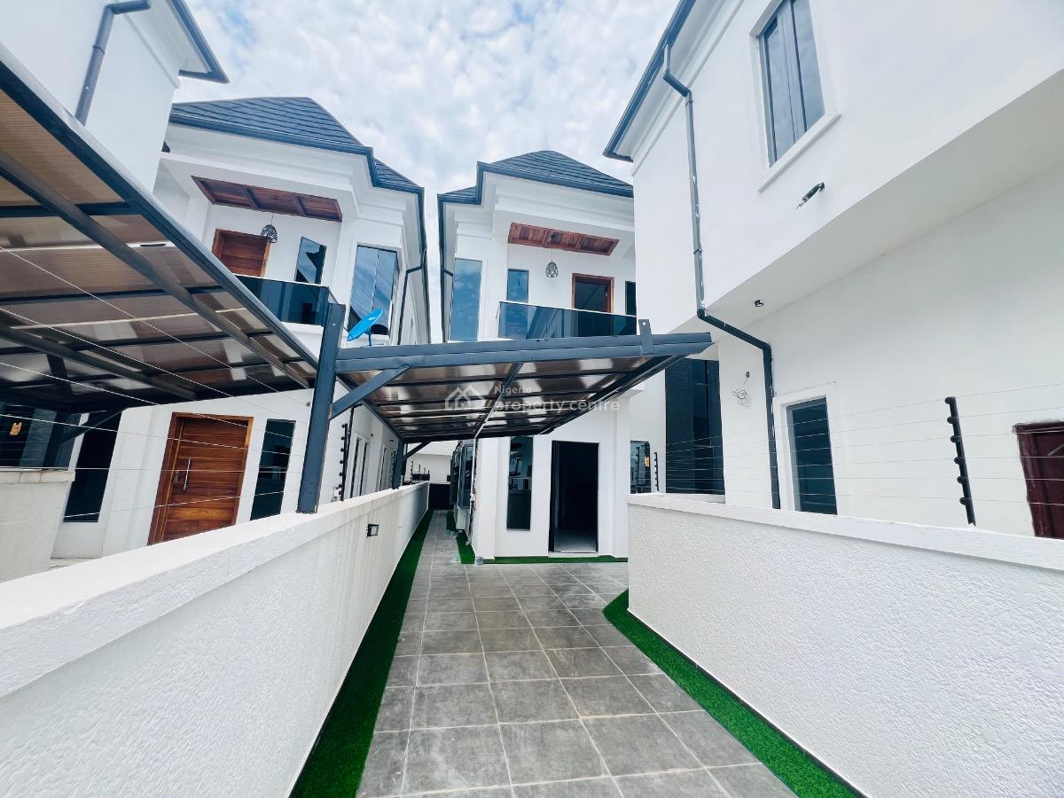 4bedroom Detached Duplex with Bq, Orchid Road, Lekki, Lagos, Semi-detached Duplex for Rent