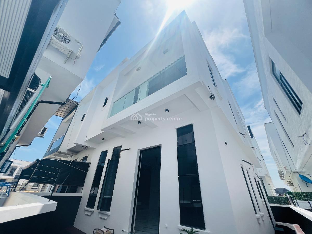 4bedroom Semi Detached Duplex with Bq, Orchid Road, Lekki, Lagos, Semi-detached Duplex for Rent