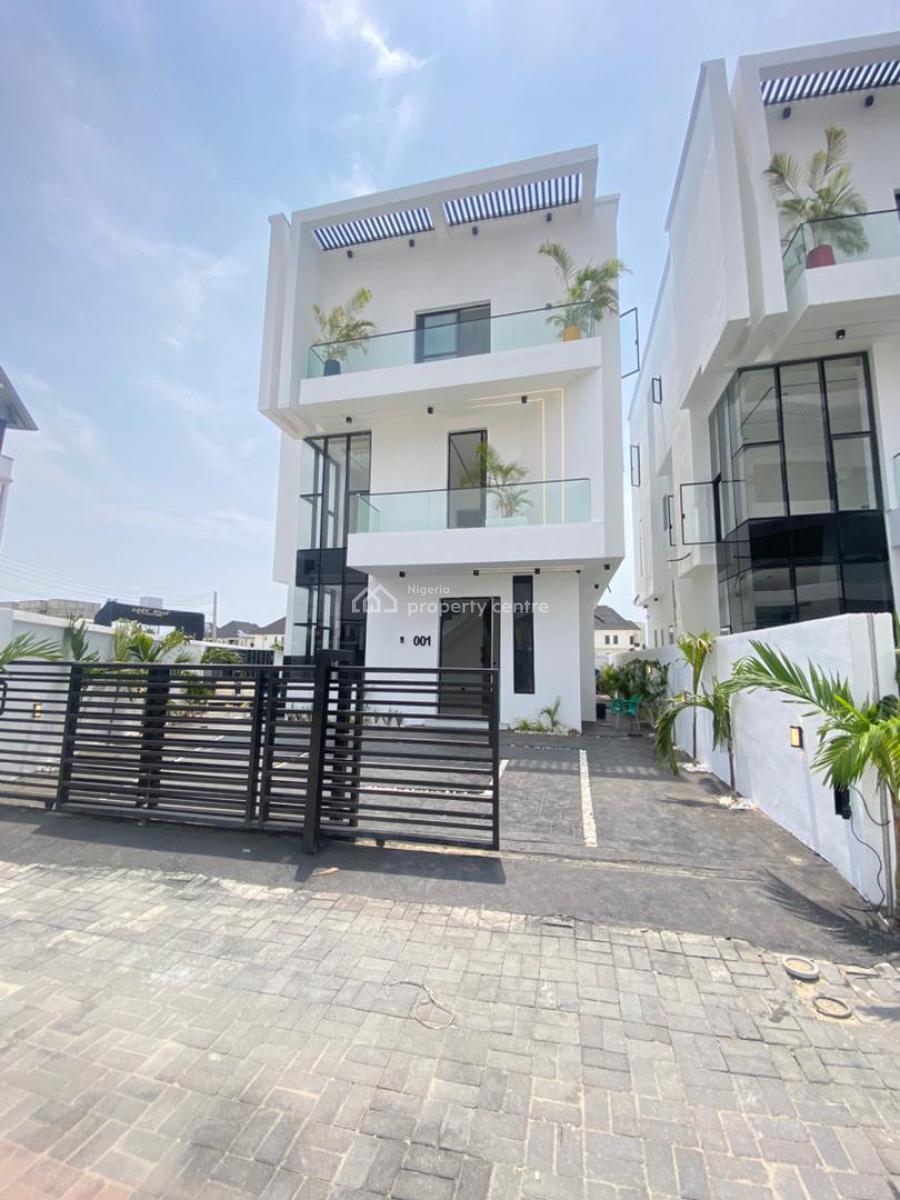 5 Bedroom Fully Detached Duplex with Bq and Swimming Pool, Orchid Road, Lekki, Lagos, Detached Duplex for Sale