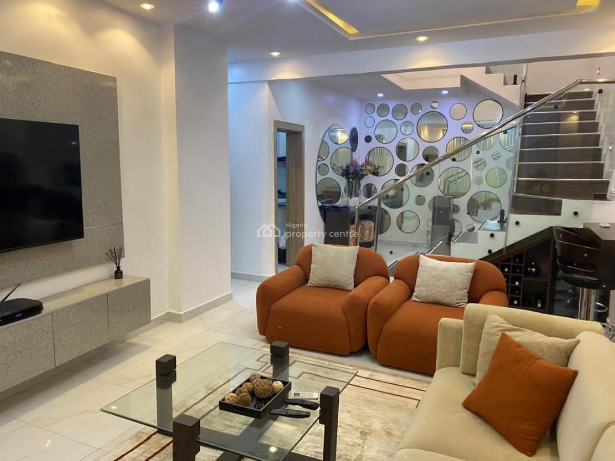 Well Finished & Furnished 2 Bedroom Duplex at Osborn Phase 2, Osborne Phase 2 Ikoyi, Osborne, Ikoyi, Lagos, Terraced Duplex for Rent