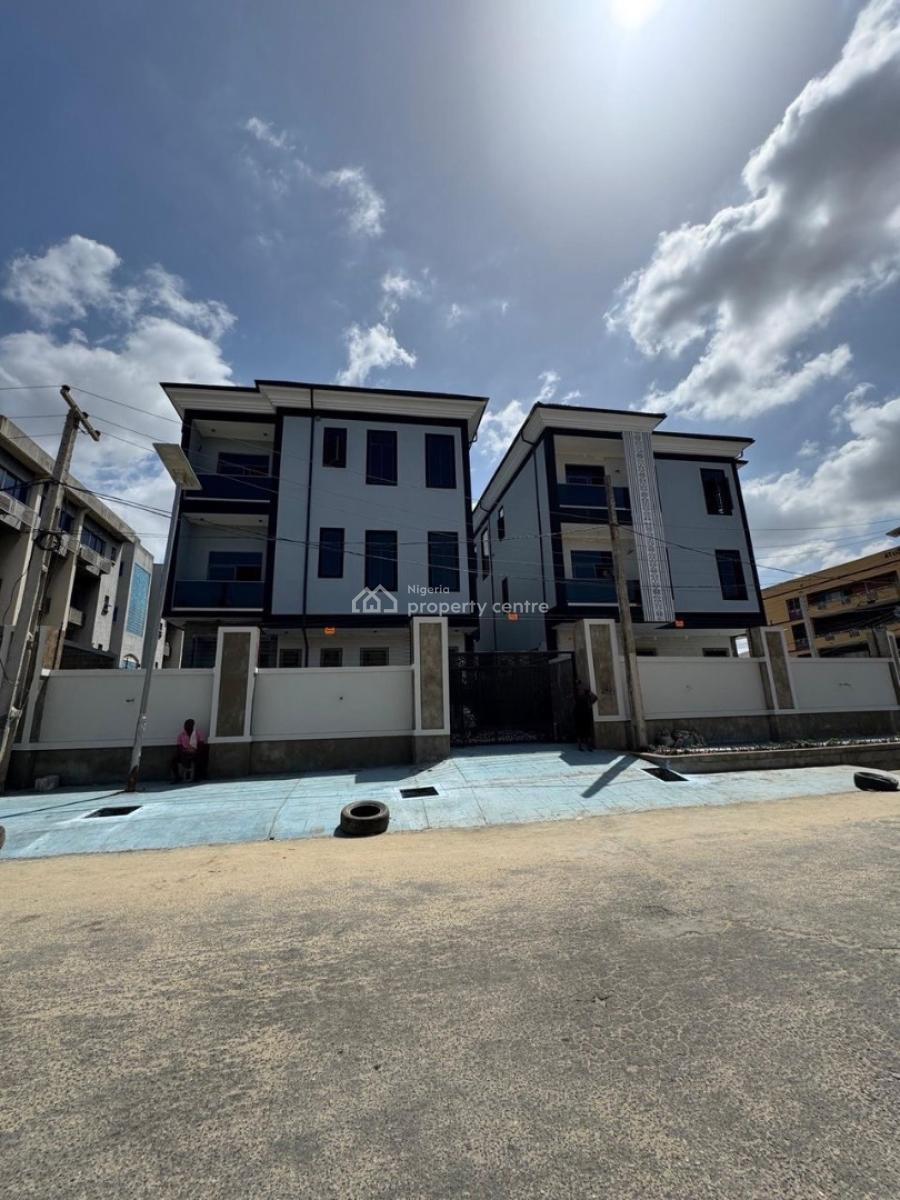 Exquisitely Built 2 & 3 Bedroom Apartment Plus Bq in a Haven Estate, Massive 3 Bedroom with Bq and C of O , Obebi Ikeja Lagos, Opebi, Ikeja, Lagos, Flat / Apartment for Sale
