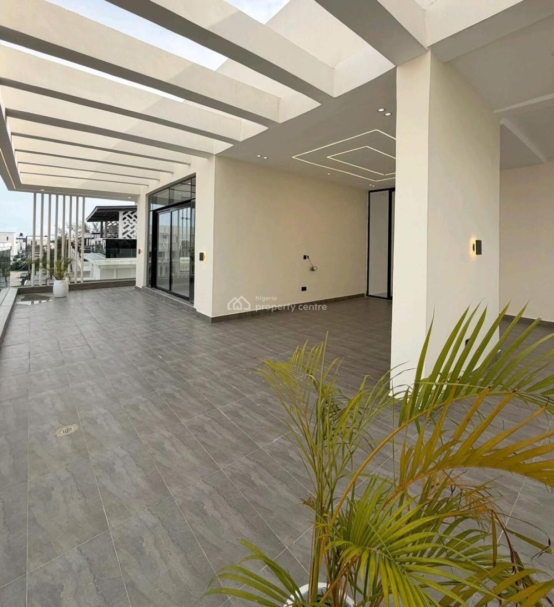 Contemporary 5-bedroom Detached Duplex with Pool, Cinema & Rooftop, Megamound Estate, Lekki, Lagos, Detached Duplex for Sale