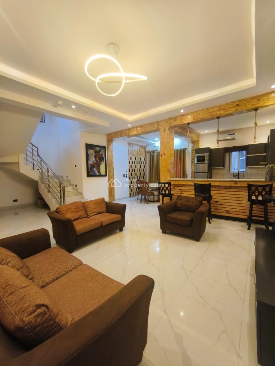Luxury and Newly Built 4bedrooms Fully Furnished Terrace Duplex, Off Freedom Way Lekki, Lekki, Lagos, Terraced Duplex for Rent