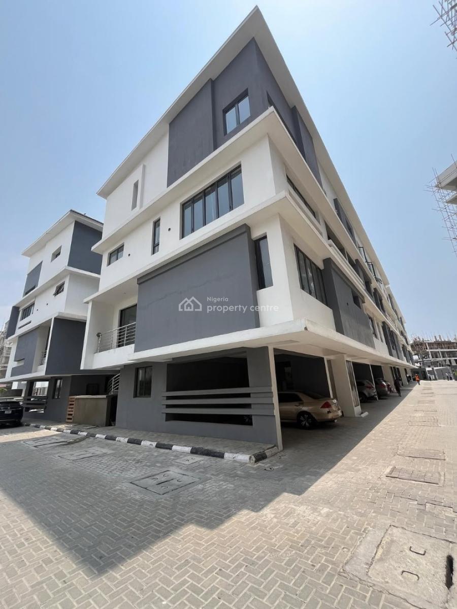 Newly Built Modern 4 Bedroom Terrace Duplex with Bq, Lekki Phase 1, Lekki, Lagos, Terraced Duplex for Sale