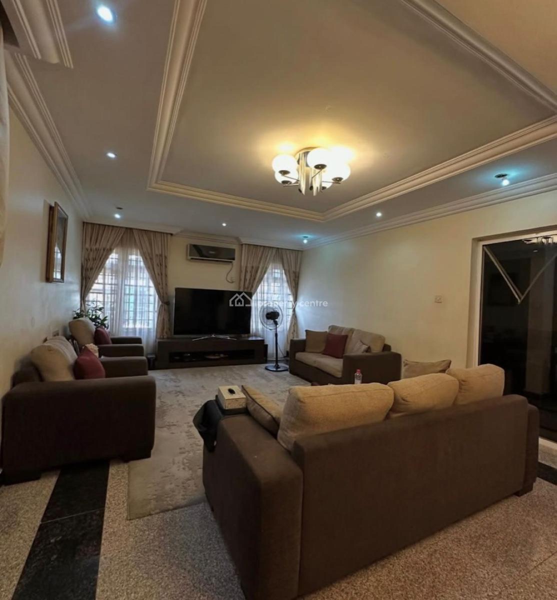 Beautiful 3 Bedroom Spacious Terrace Duplex Inside a Gated Community, Serene Neighborhood, Wuse 2, Abuja, Terraced Duplex for Sale