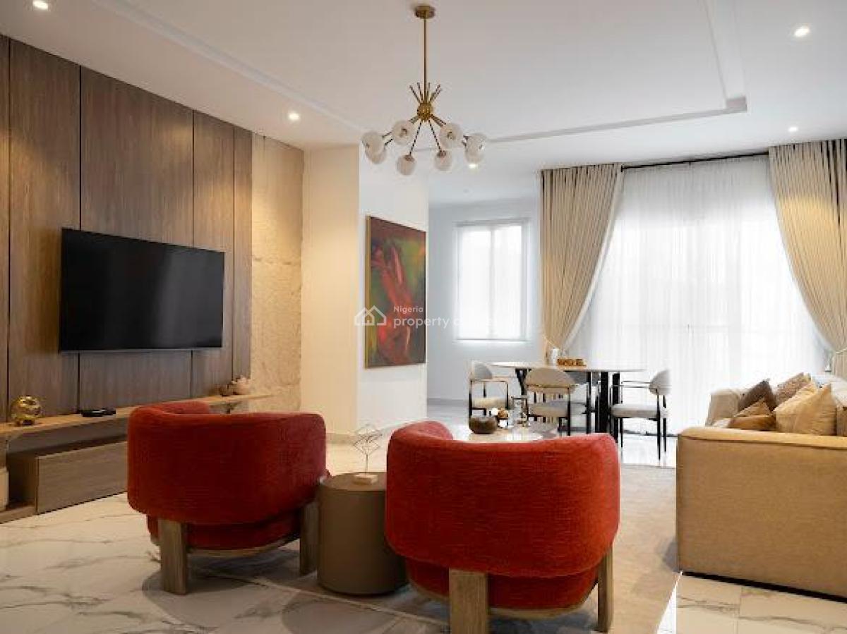 Fully Furnished 2 Bedroom Apartment on The 8th Floor, Off Younis Bashorun Street, Victoria Island (vi), Lagos, Flat / Apartment for Rent