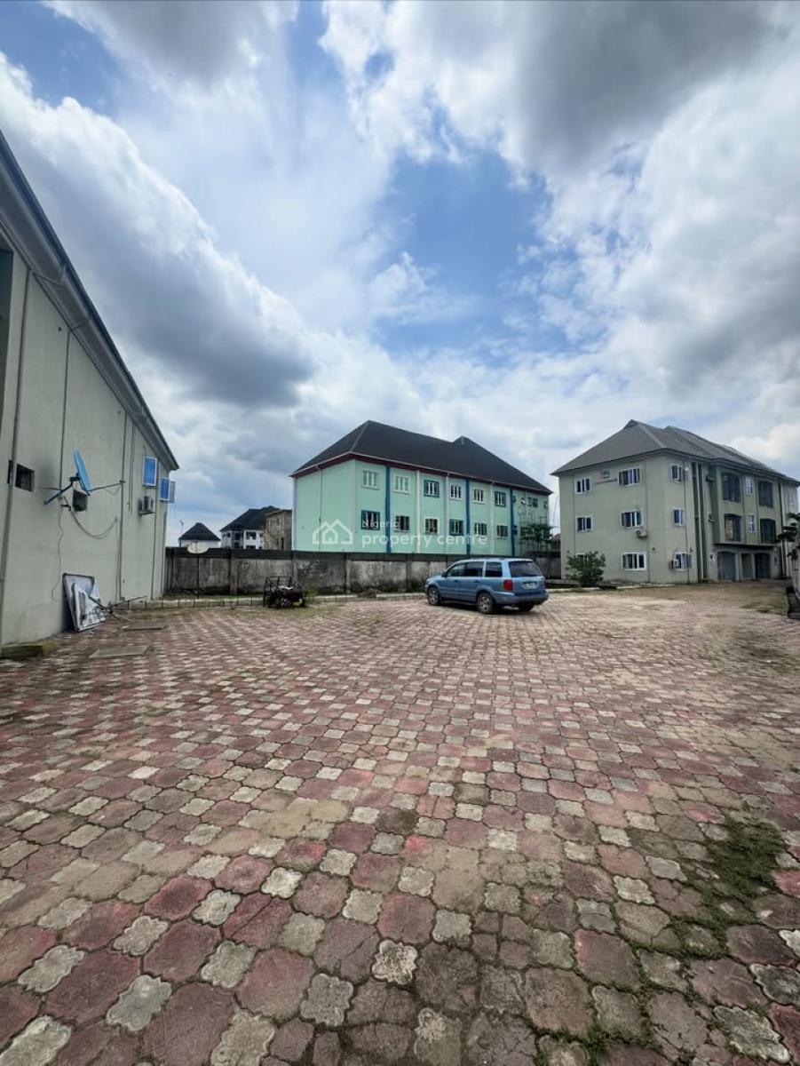 Lucrative Investment on 4.5plots (6 Units of 2 Bedroom, 8 Big Shops, Off Nta Road, Ozuoba, Port Harcourt, Rivers, Block of Flats for Sale