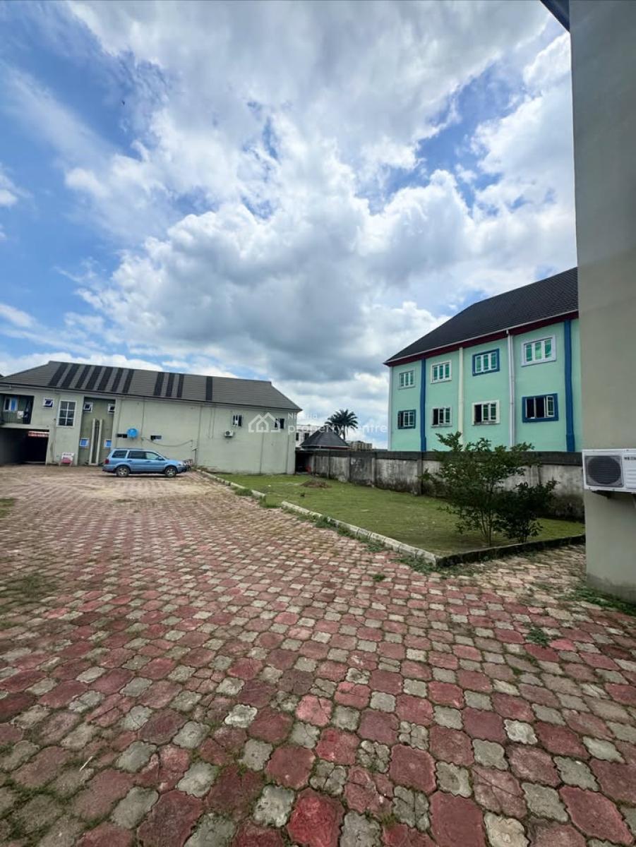 Lucrative Investment on 4.5plots (6 Units of 2 Bedroom, 8 Big Shops, Off Nta Road, Ozuoba, Port Harcourt, Rivers, Block of Flats for Sale