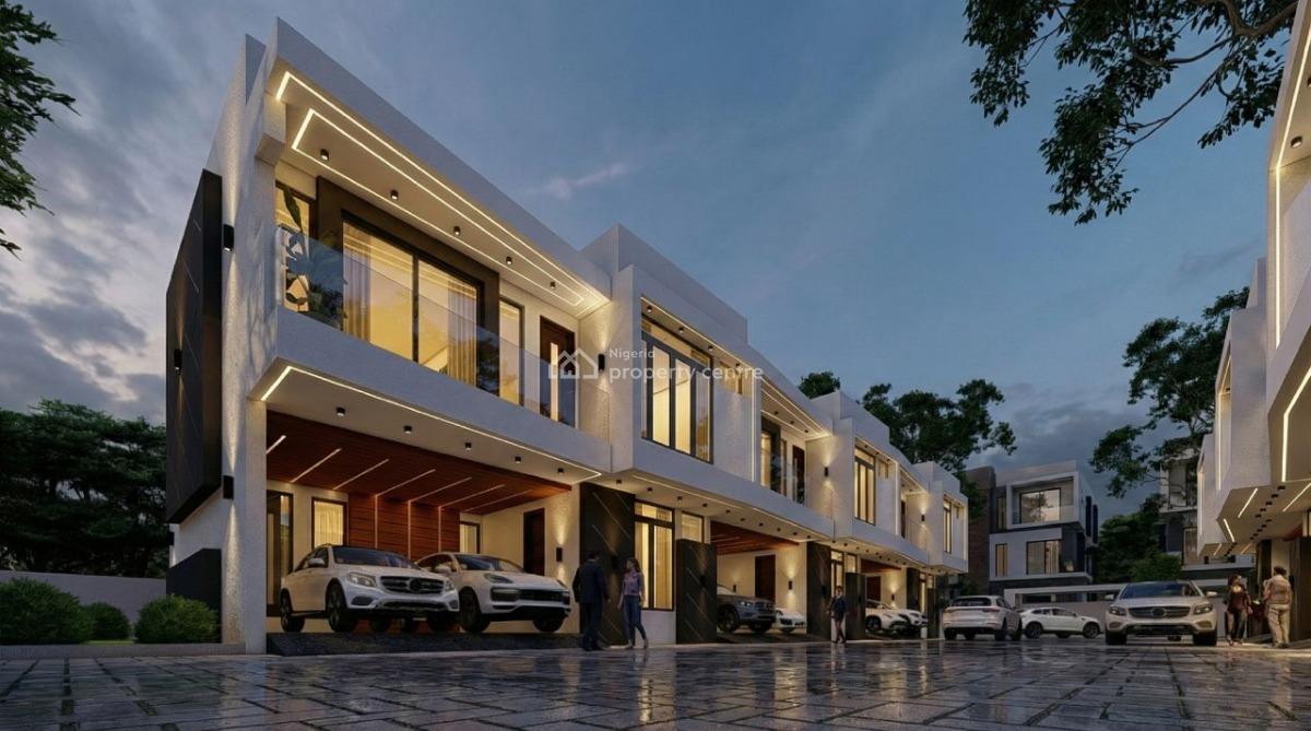 3-bedroom Terrace Duplex with a Bq Prepaid Meter Concierge Off-plan, Lekki Phase 2, Lekki, Lagos, Flat / Apartment for Sale