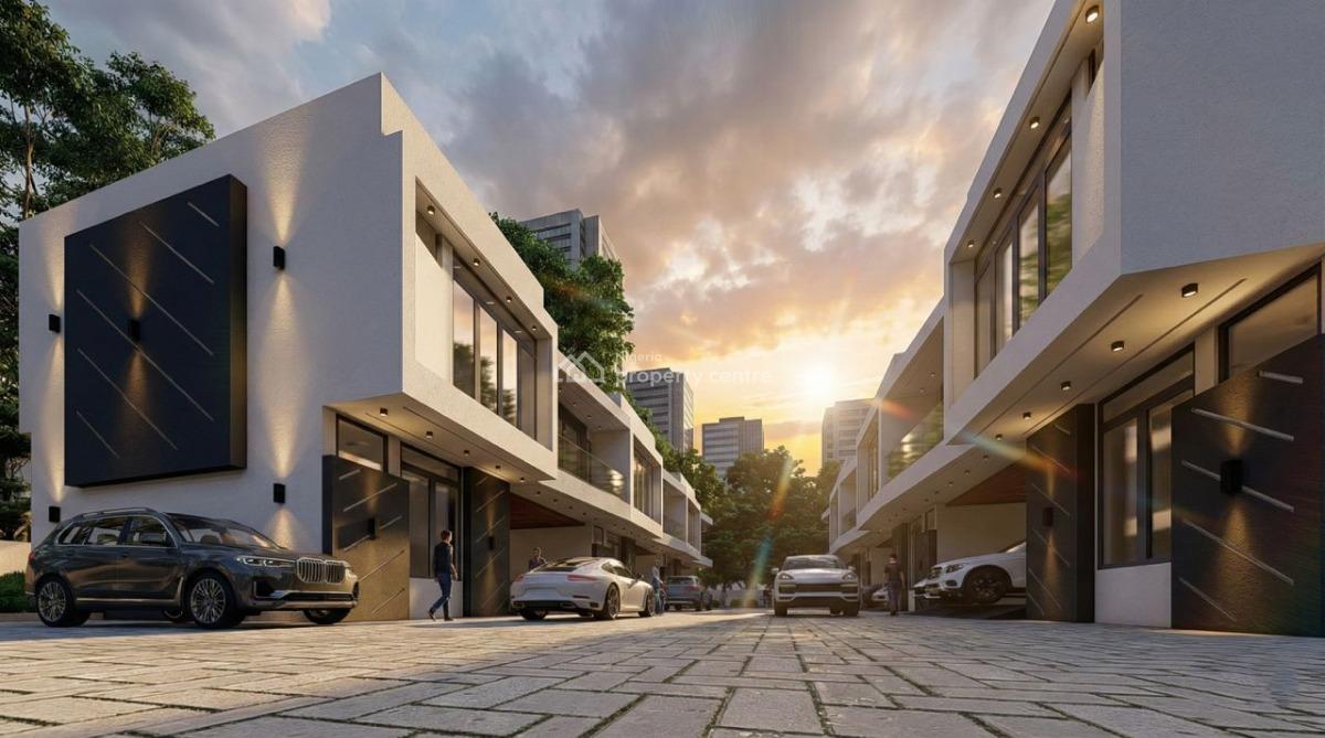 3-bedroom Terrace Duplex with a Bq Prepaid Meter Concierge Off-plan, Lekki Phase 2, Lekki, Lagos, Flat / Apartment for Sale