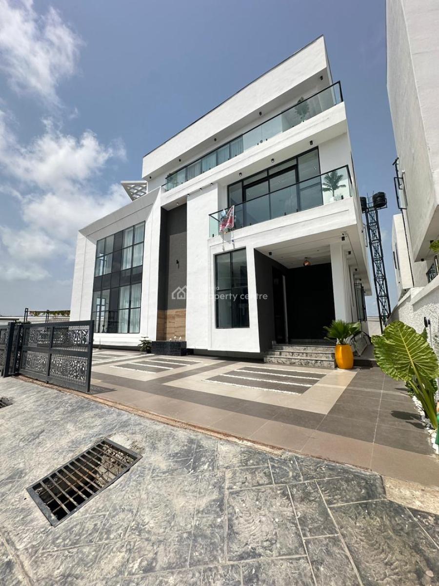 5 Bedroom  Duplex with Bq, Swimming Pool, Gazebo, Cinema & Elevator, Chevron, Lekki Phase 2, Lekki, Lagos, Detached Duplex for Sale