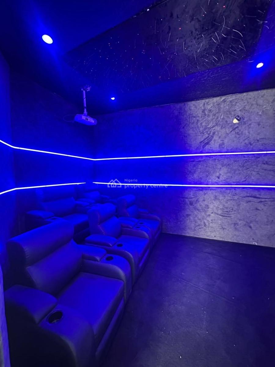5 Bedroom  Duplex with Bq, Swimming Pool, Gazebo, Cinema & Elevator, Chevron, Lekki Phase 2, Lekki, Lagos, Detached Duplex for Sale